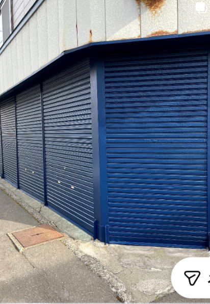 シャッター塗装の施工例